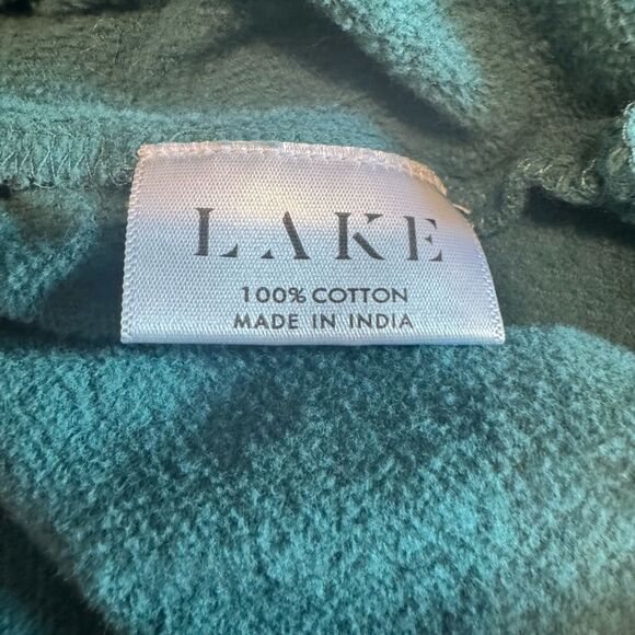 LAKE 100% Cotton Side Slit Lounge Sweater - Picture 8 of 10